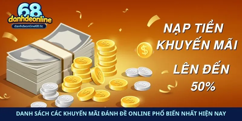 Danh sách các khuyến mãi đánh đề online phổ biến nhất hiện nay